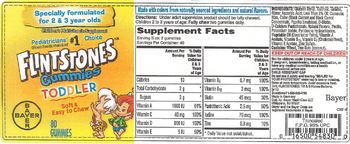 Bayer Flintstones Gummies Toddler - childrens multivitamin supplement