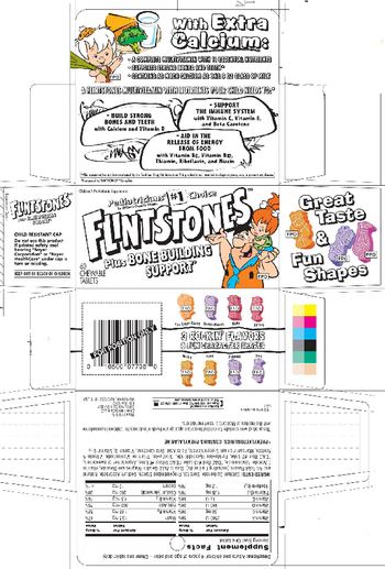 Bayer Flintstones Plus Bone Building Support - childrens multivitamin supplement