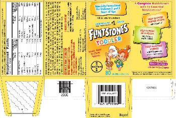 Bayer Flintstones Toddler - childrens multivitamin supplement