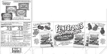 Bayer Flintstones�Gummies Vita-Packs On-The-Go - childrens multivitamin multimineral supplement