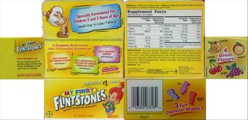 Bayer My First Flintstones - childrens multivitamin supplement