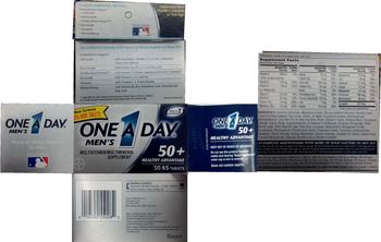 Bayer One A Day Men's 50+ Healthy Advantage - multivitamin multimineral supplement