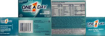 Bayer One A Day Women's Active Metabolism - multivitamin multimineral supplement