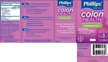 Bayer Phillips' Colon Health - daily probiotic supplement