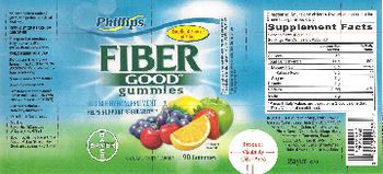 Bayer Phillips' Fiber Good Gummies - soluble fiber supplement