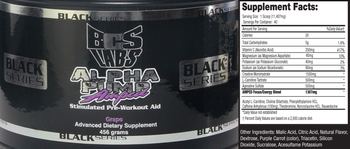 BCS Labs Alpha Pump Amped Grape - advanced supplement