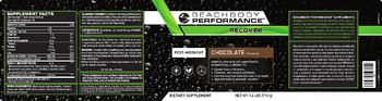 Beachbody Performance Recover Chocolate Flavored - supplement