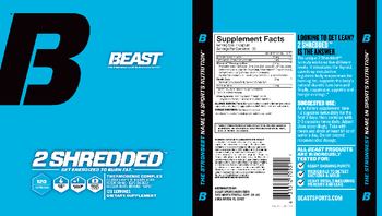 Beast 2 Shredded - supplement