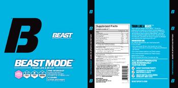 Beast Beast Mode Pink Lemonade Flavor - supplement