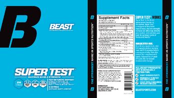Beast Super Test - supplement