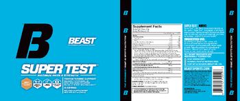 Beast Super Test Iced-T Flavor - supplement