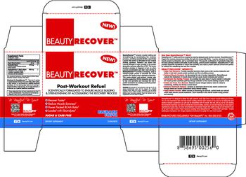 BeautyFit BeautyRecover Blurazz Flavor - supplement