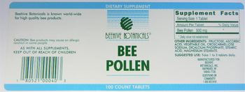 Beehive Botanicals Bee Pollen - supplement