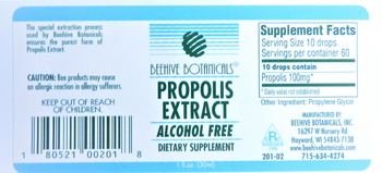 Beehive Botanicals Propolis Extract - supplement