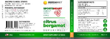 BergaMet North America SportsHeart - supplement