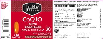 Berkley Jensen CoQ10 300 mg - supplement