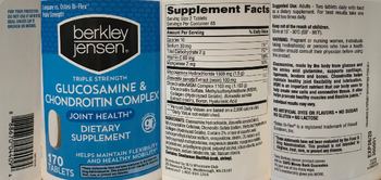 Berkley Jensen Glucosamine & Chondroitin Complex - supplement