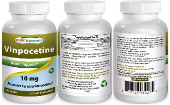 Best Naturals Vinpocetine 10 mg - supplement