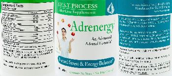 B.E.S.T. Process Alka-Line Supplements Adrenergy - supplement