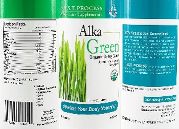 B.E.S.T. Process Alka-Line Supplements Alka Green - supplement