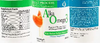 B.E.S.T. Process Alka-Line Supplements Alka Omega3 1000 mg - supplement
