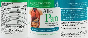 B.E.S.T. Process Alka-Line Supplements Alka Pan - supplement