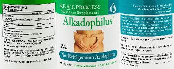 B.E.S.T. Process Alka-Line Supplements Alkadophilus - supplement