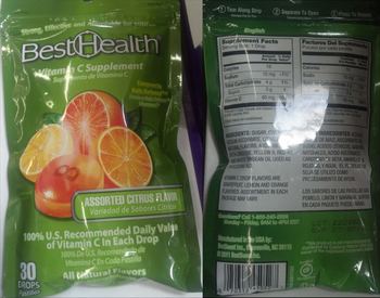 BestHealth Vitamin C Supplement Assorted Citrus Flavor - 