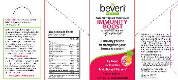 Beveri Beveri Immunity Boost Natural Tropical Fruit Flavor - supplement
