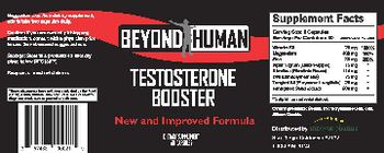 Beyond Human Testosterone Booster - supplement