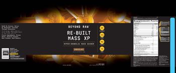 Beyond Raw Beyond Raw Re-Built Mass XP Chocolate - supplement