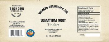 Bighorn Botanicals Lomatium Root - sustainably wildcrafted herbal supplement