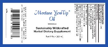 Bighorn Botanicals Montana YewTip Oil - sustainably wildcrafted herbal supplement
