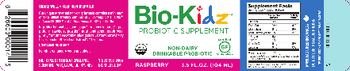 Bio-Kids Plus Probiotic Supplement Raspberry - probiotic supplement