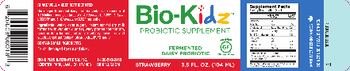 Bio-Kids Plus Probiotic Supplement Strawberry - probiotic supplement