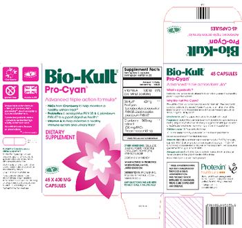 Bio-Kult Pro-Cyan - supplement