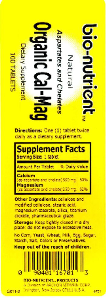 Bio-Nutrient Organic Cal-Mag - supplement