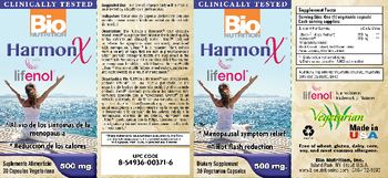 Bio Nutrition HarmonX With Lifenol 500 mg - supplement