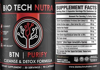 Bio Tech Nutra Purify - supplement