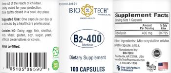 Bio-Tech Pharmacal B2-400 - supplement