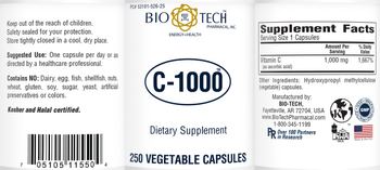 Bio-Tech Pharmacal C-1000 - supplement