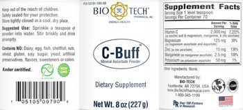 Bio-Tech Pharmacal C-Buff - supplement