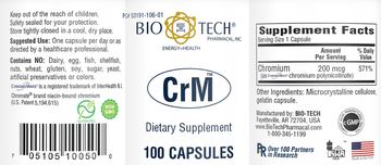Bio-Tech Pharmacal CrM - supplement