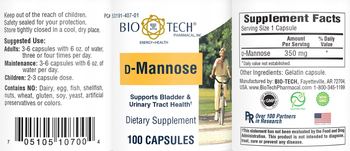 Bio-Tech Pharmacal D-Mannose - supplement