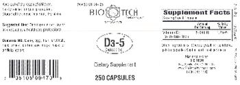 Bio-Tech Pharmacal D3-5 Cholecalciferol - supplement