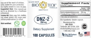 Bio-Tech Pharmacal DNZ-2 250 mg - supplement