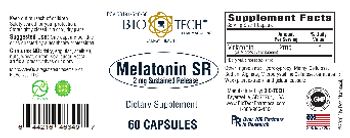 Bio-Tech Pharmacal, Inc. Melatonin SR 2 mg - supplement
