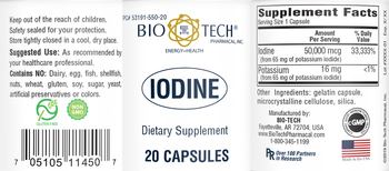 Bio-Tech Pharmacal Iodine - supplement