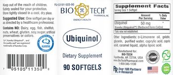 Bio-Tech Pharmacal Ubiquinol - supplement