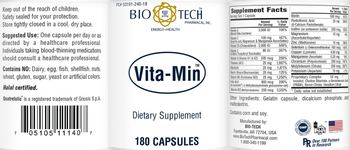 Bio-Tech Pharmacal Vita-Min - supplement